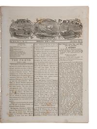 [LINCOLN ASSASSINATION]. The Friend . Vol. 14, No. 6. Honolulu, Hawaii: 1 June 1865.