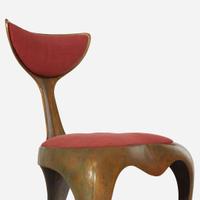Mark Brazier-Jones (British, b. 1956) Pair of "Dolphin Tail" Chairs, England, 1996