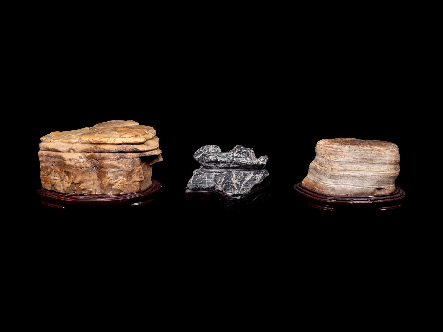Six Chinese Scholar's Rocks
