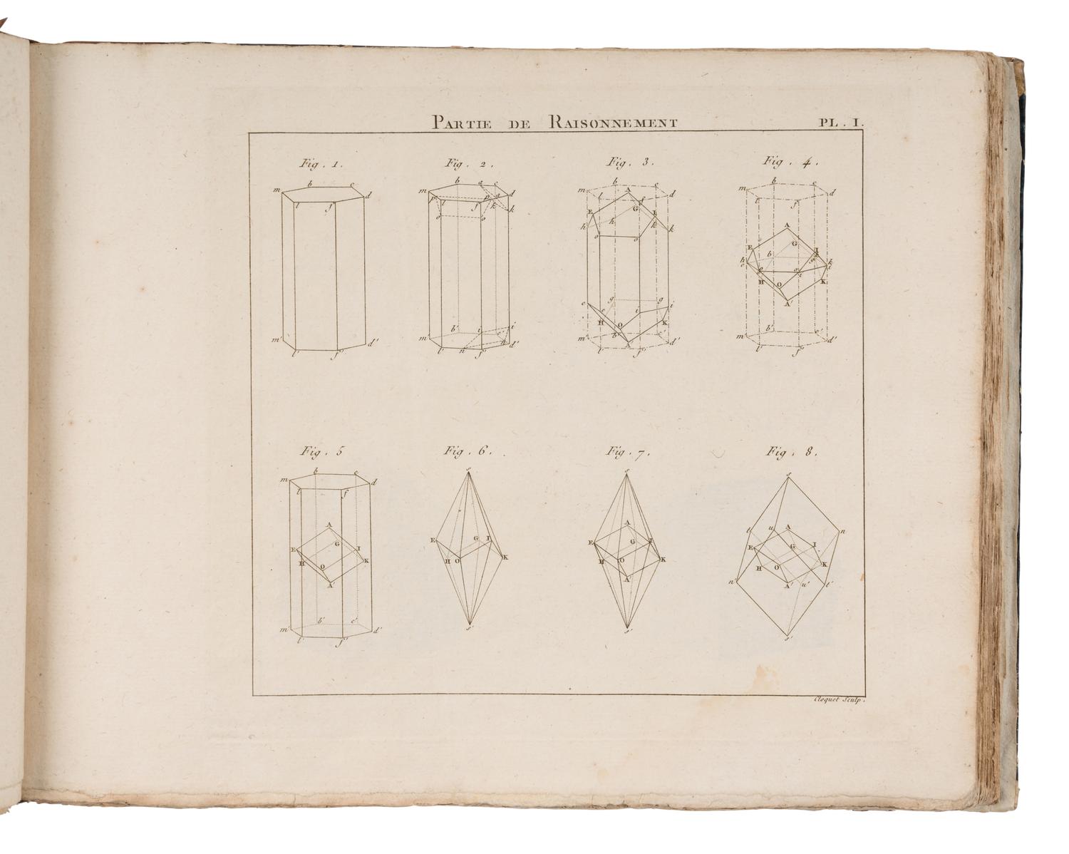 HAUY, Rene-Just (1743-1822). Traite de Mineralogie . Paris: Louis, 1801.