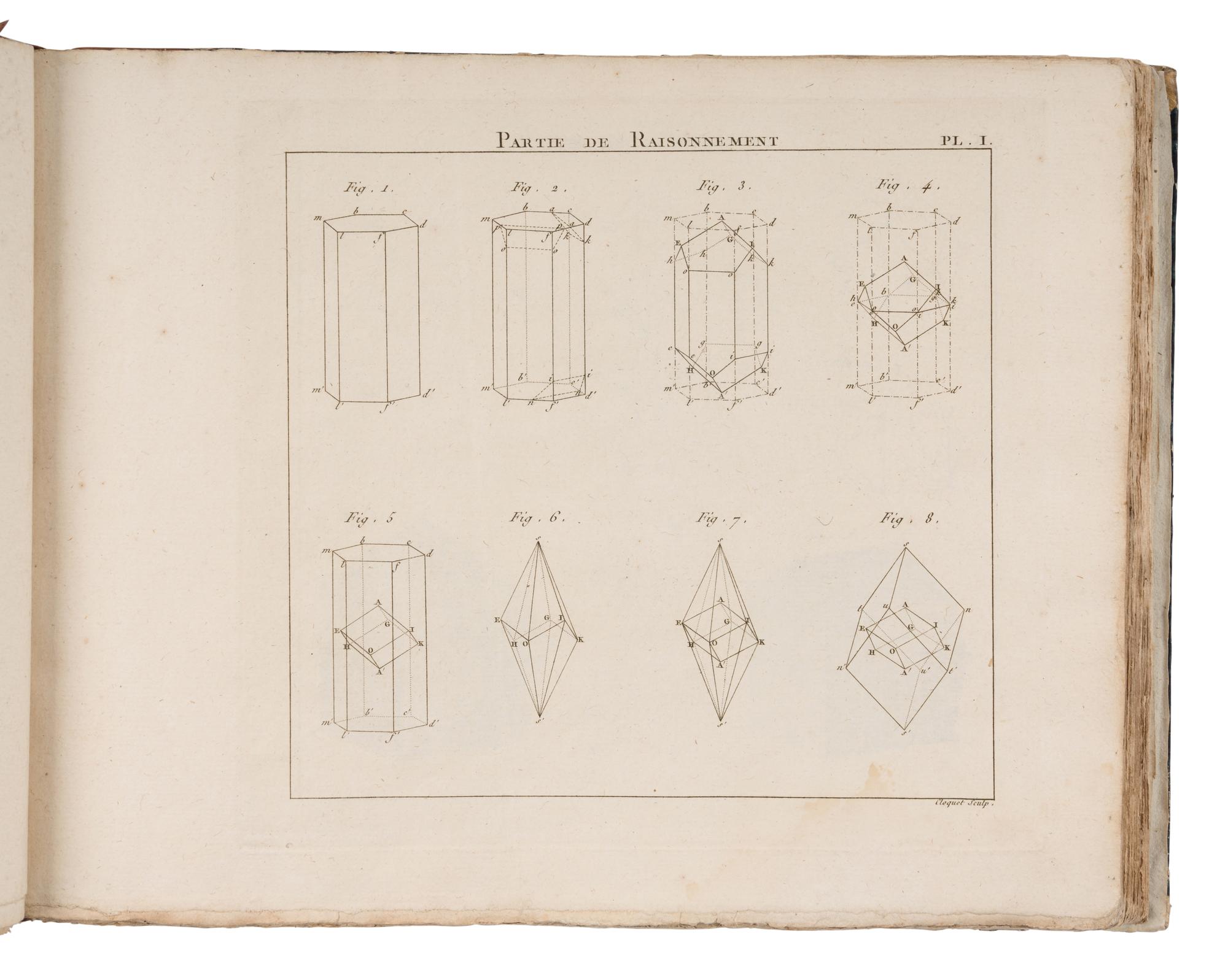 HAUY, Rene-Just (1743-1822). Traite de Mineralogie . Paris: Louis, 1801.