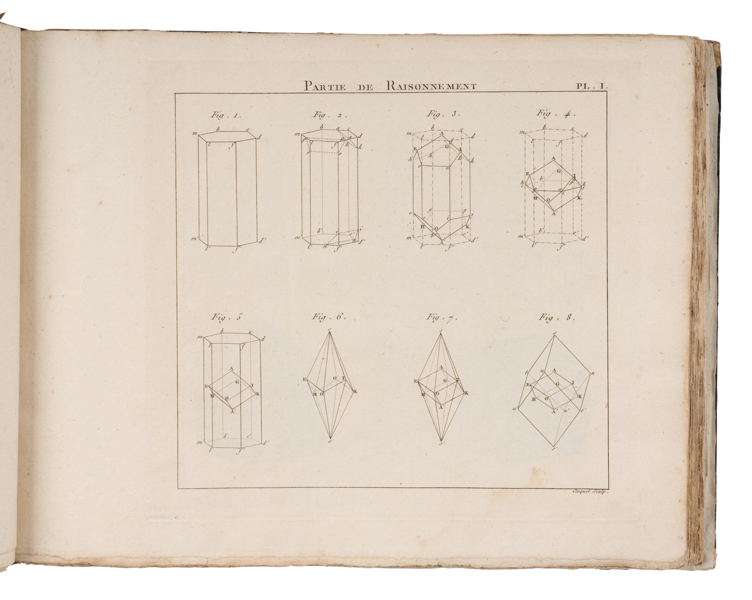 HAUY, Rene-Just (1743-1822). Traite de Mineralogie . Paris: Louis, 1801.