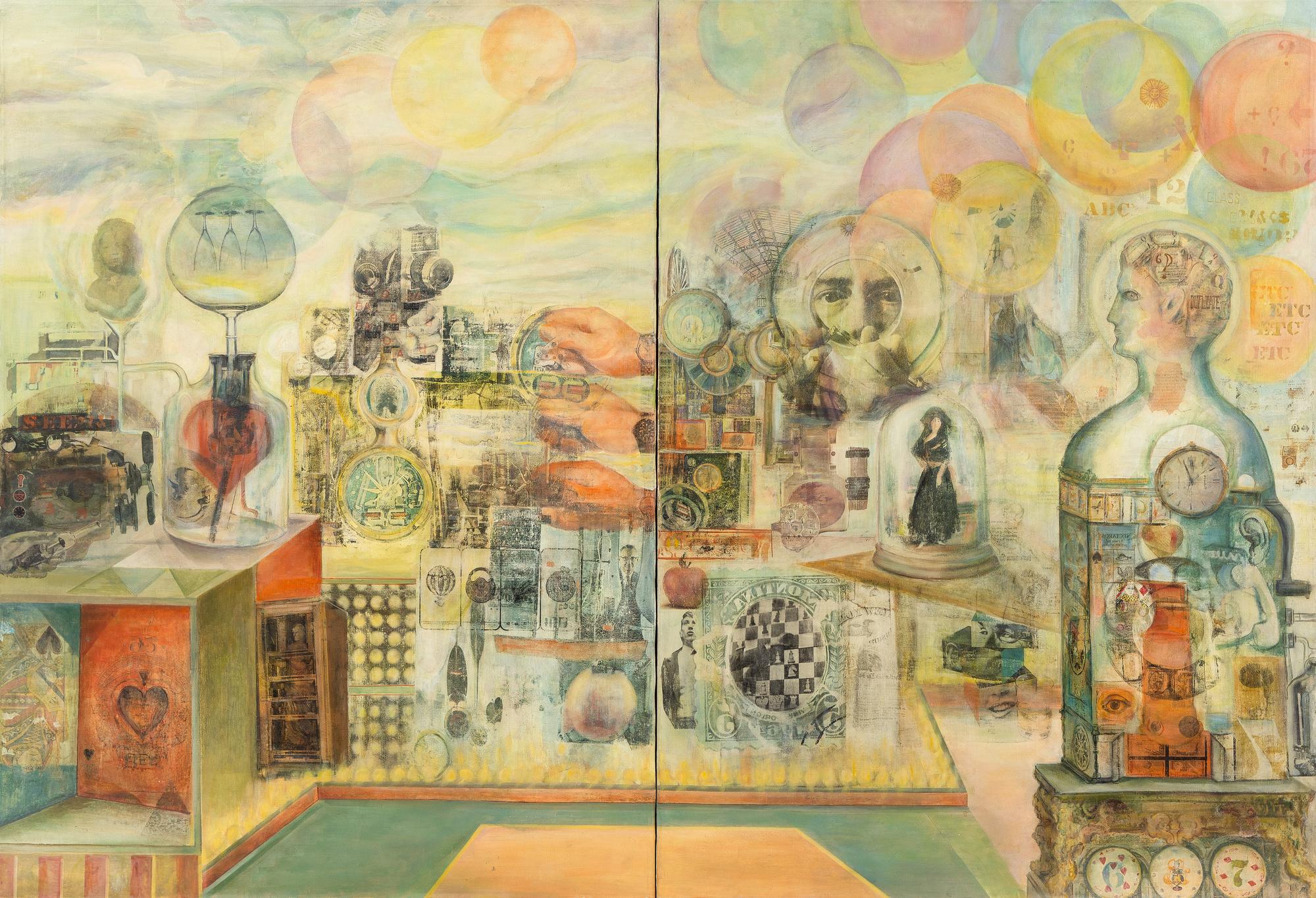 The Game (Diptych) , 1965