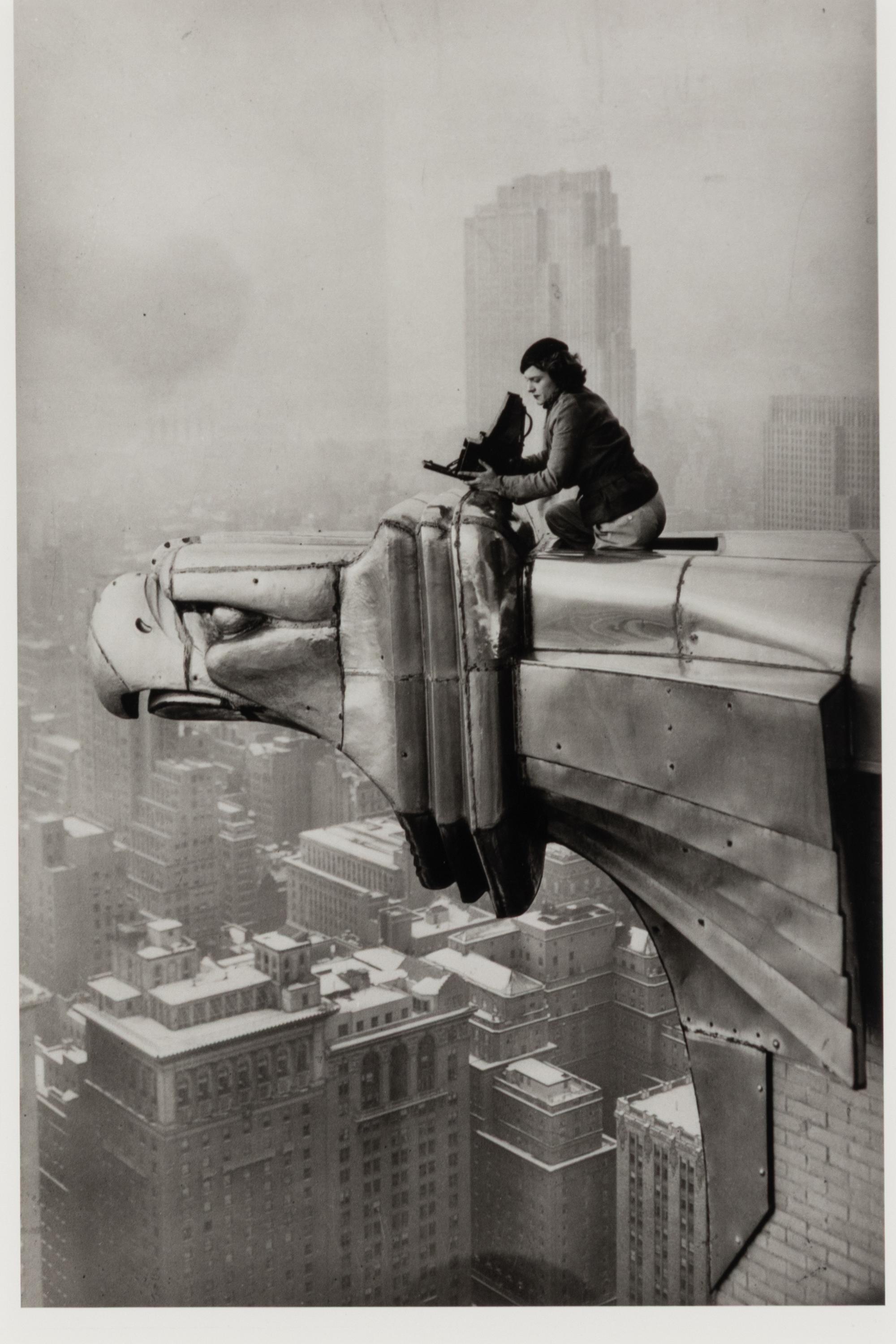 Margaret Bourke-White Working Atop the Chrysler Building, New York, NY, 1934; printed 2006
