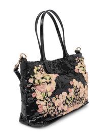 Valentino Sequin and Floral Embroidered Bag