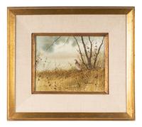 A Group of Three Paintings