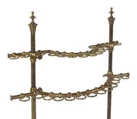 An English Brass Cane Stand