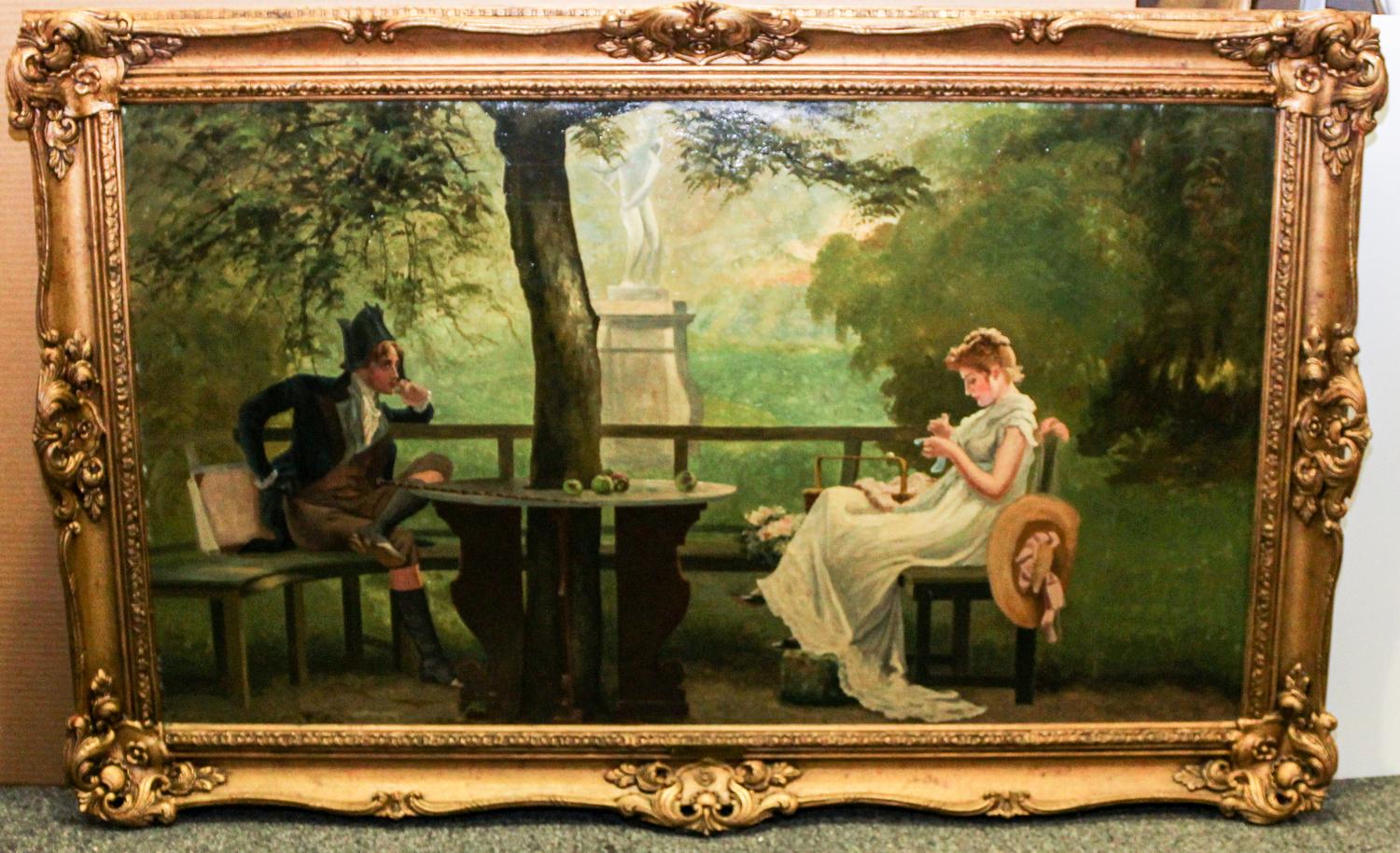 H. Garland, (20th century), Courting Couple