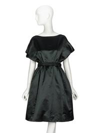 Galanos, Deep Green Cocktail Dress