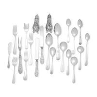 An American Silver Flatware Service