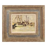 Paul Cornoyer (American, 1864–1923) — Gloucester Harbor