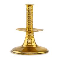 An English Brass Candlestick