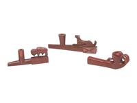 Western Great Lakes Catlinite Pipe Bowls