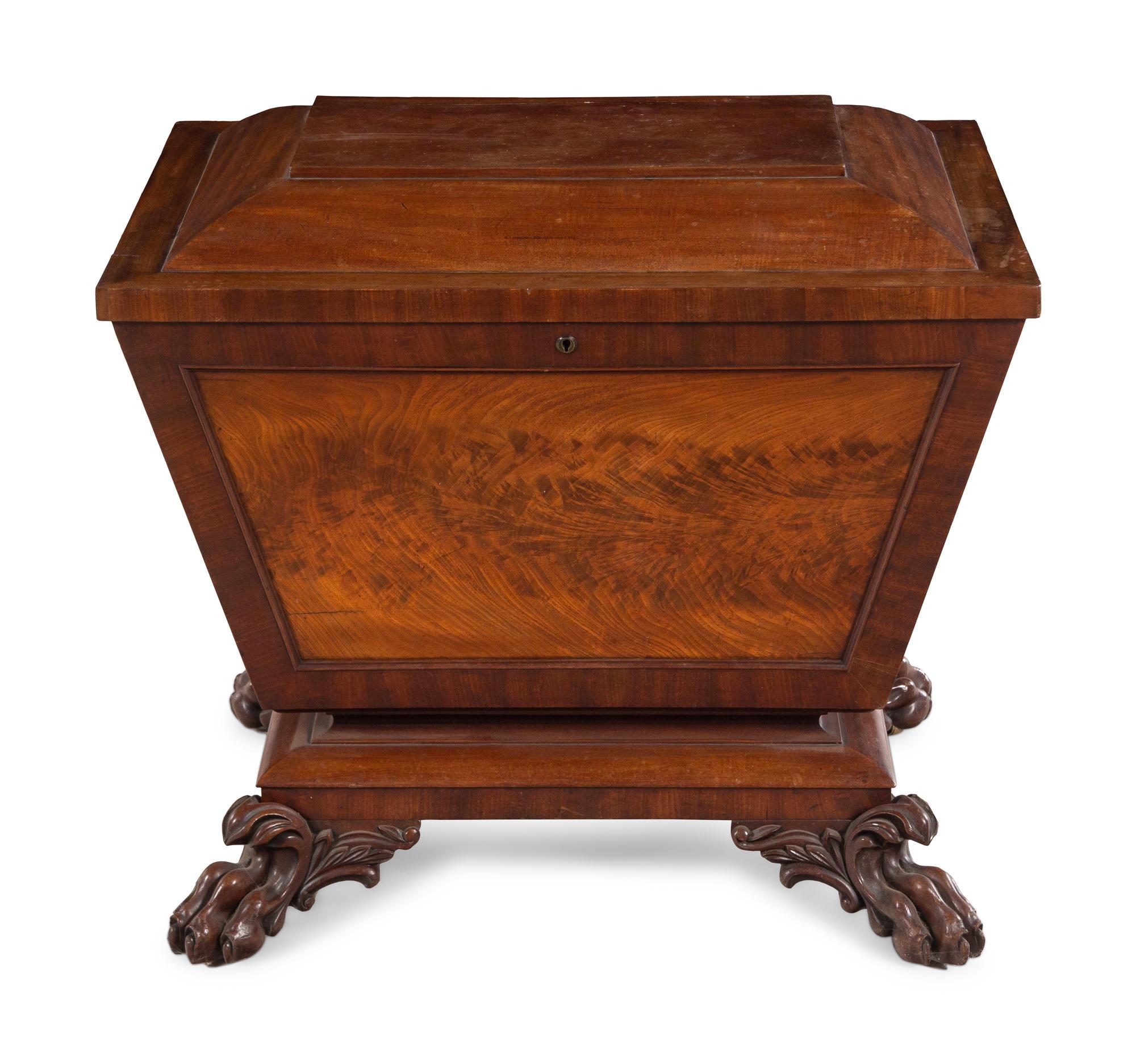 A Regency Mahogany Cellarette