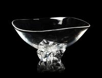 Three Steuben Cut Glass Articles