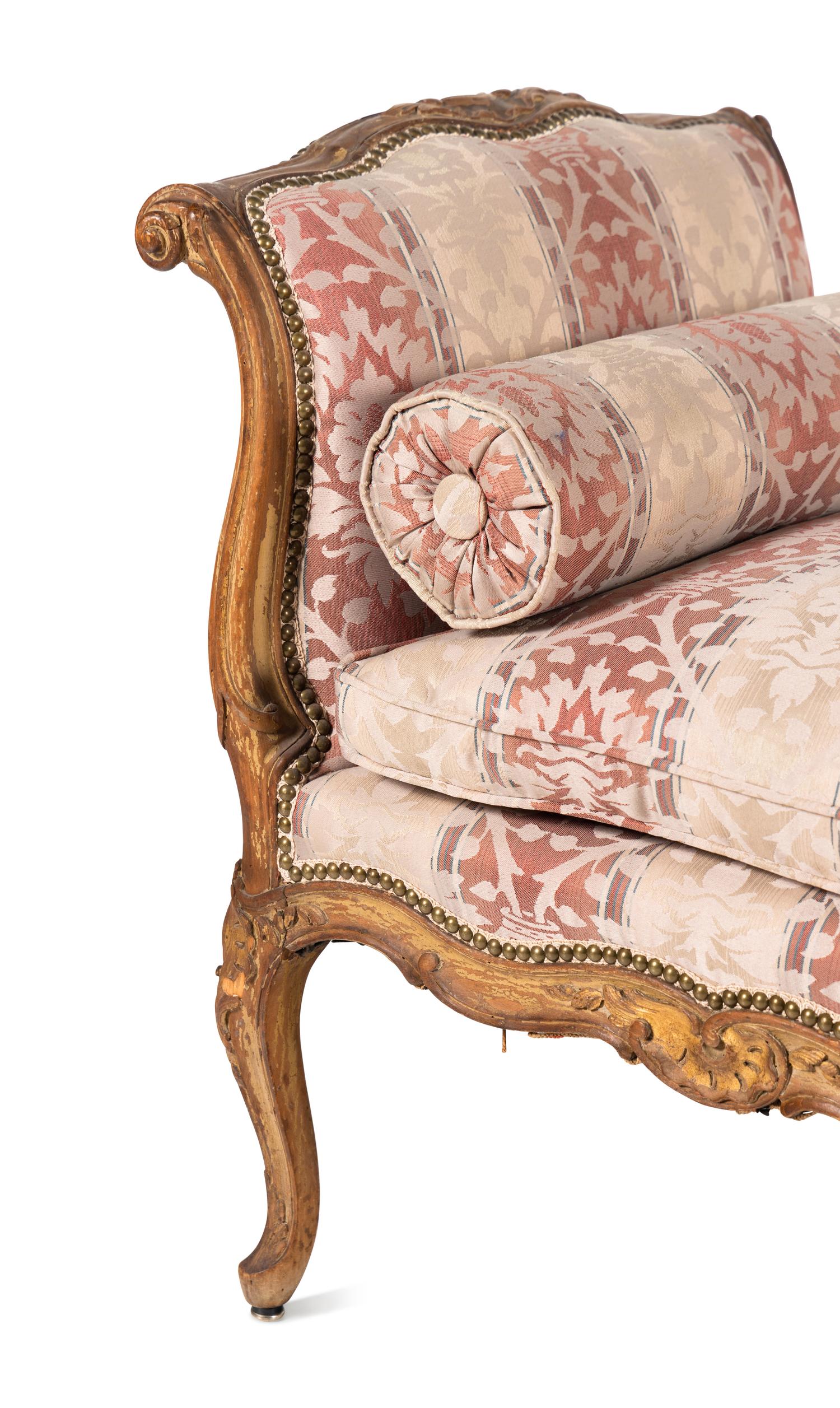 A Louis XV Painted Daybed