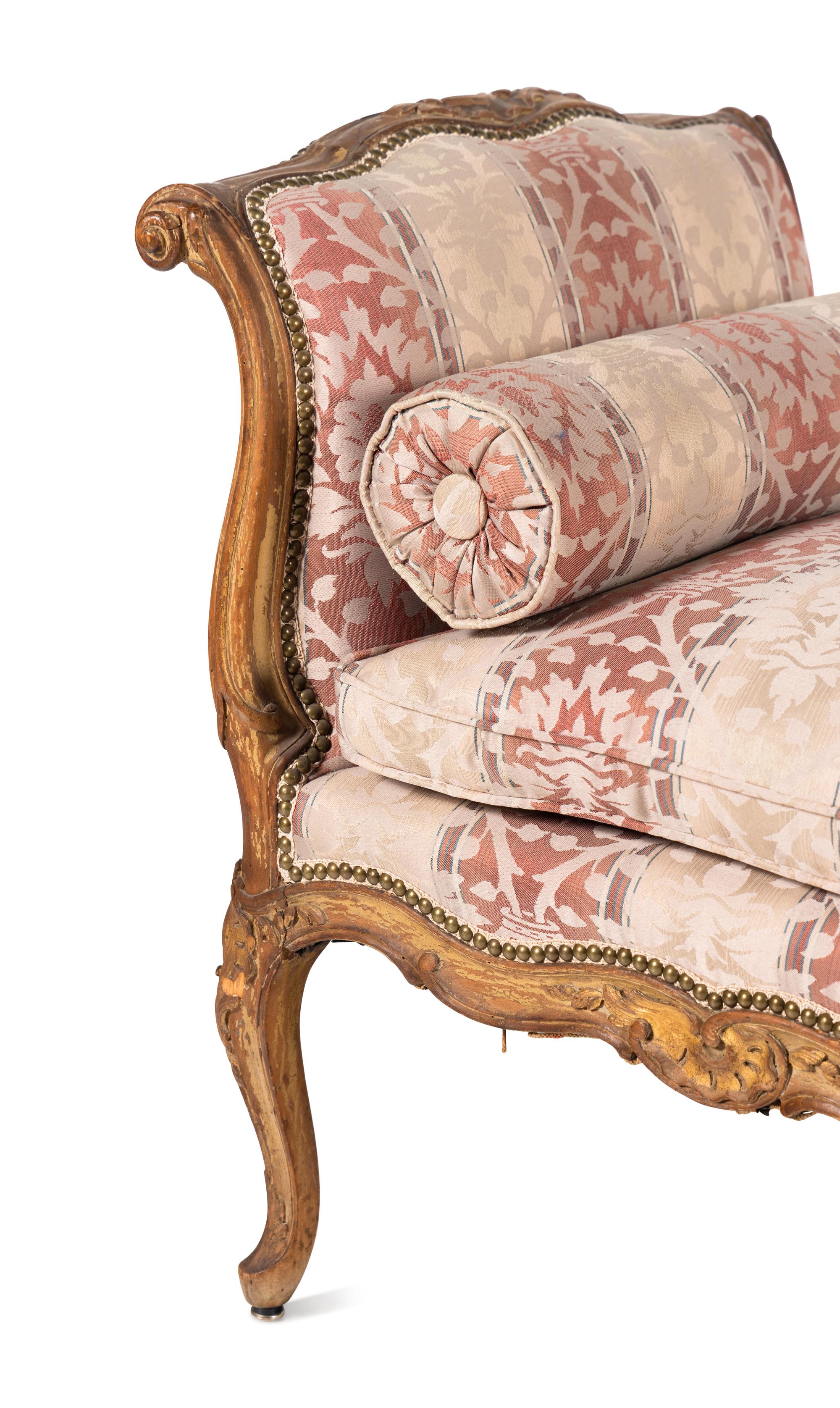 A Louis XV Painted Daybed