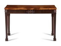 A George III Carved Mahogany Console Table