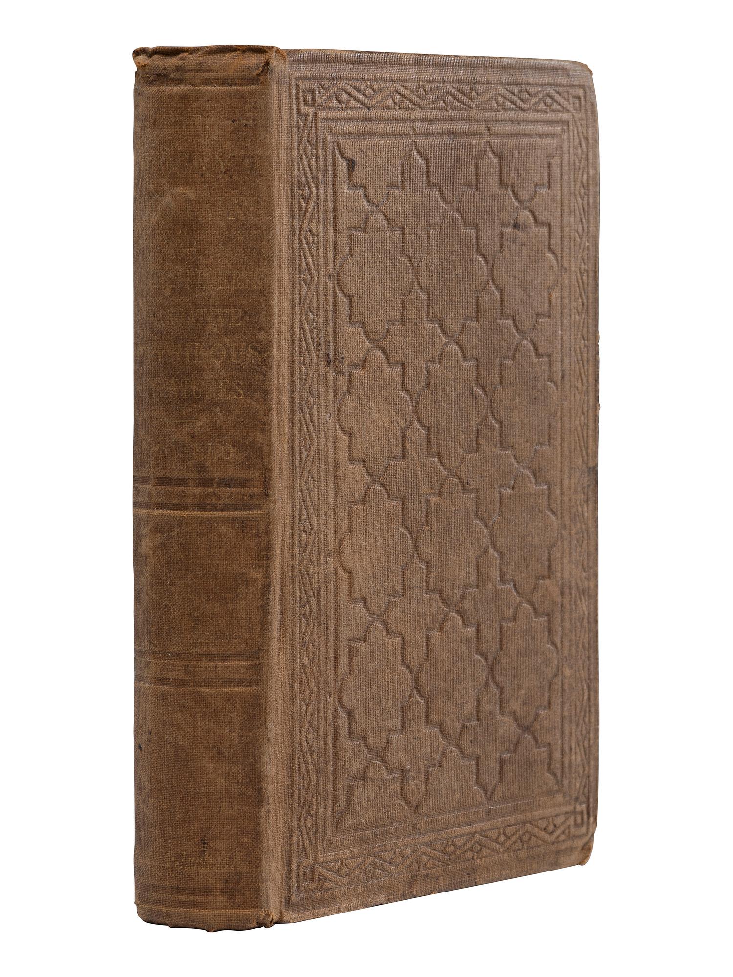 American Travel, Exploration & Expansion CARVALHO, Solomon Nunes (1815-1897). Incidents of Travel and Adventure in the Far West . New York: Derby & Jackson, 1857.
