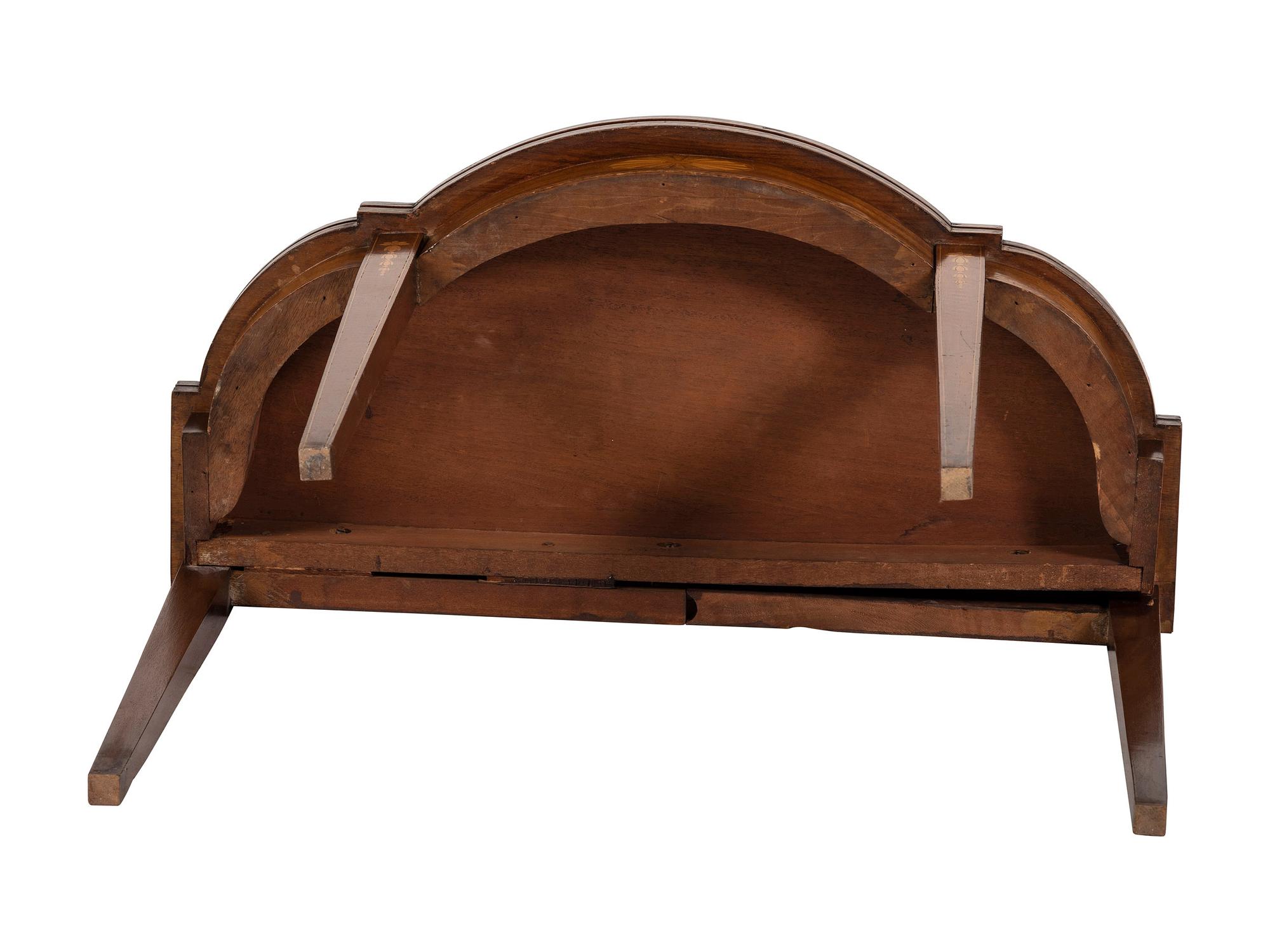 A Federal Inlaid Mahogany Shaped-Top Game Table