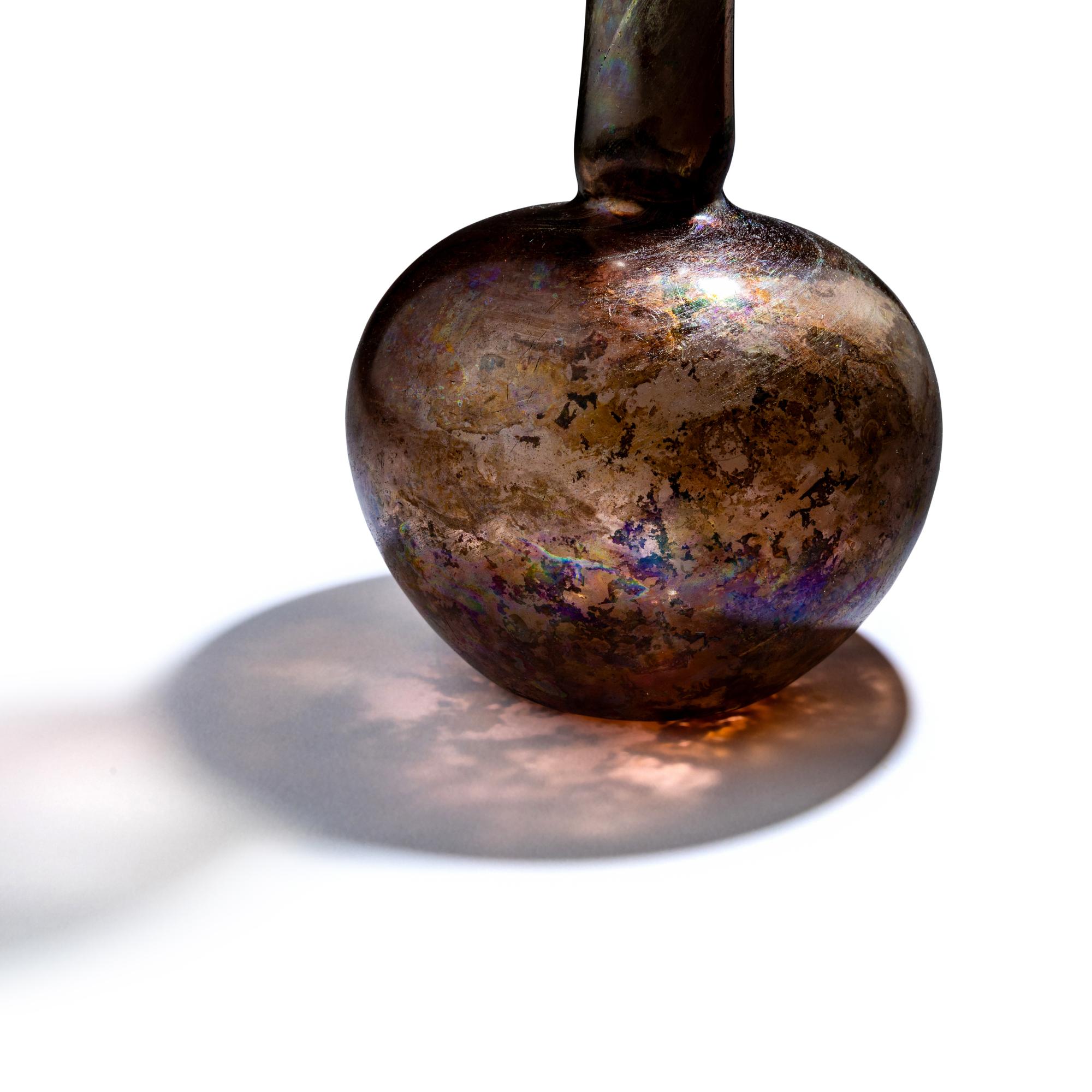A Roman Glass Bottle