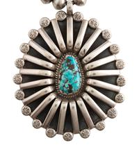 Navajo Silver and Turquoise Necklaces