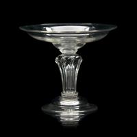 A Rare English Pedestal Stem Compote
