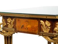 A Louis XVI Style Gilt Bronze Mounted Desk In the Manner of Alfred Emmanuel Louis Beurdeley — EARLY 20TH CENTURY