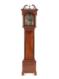 A George III Mahogany Tall Case Clock
