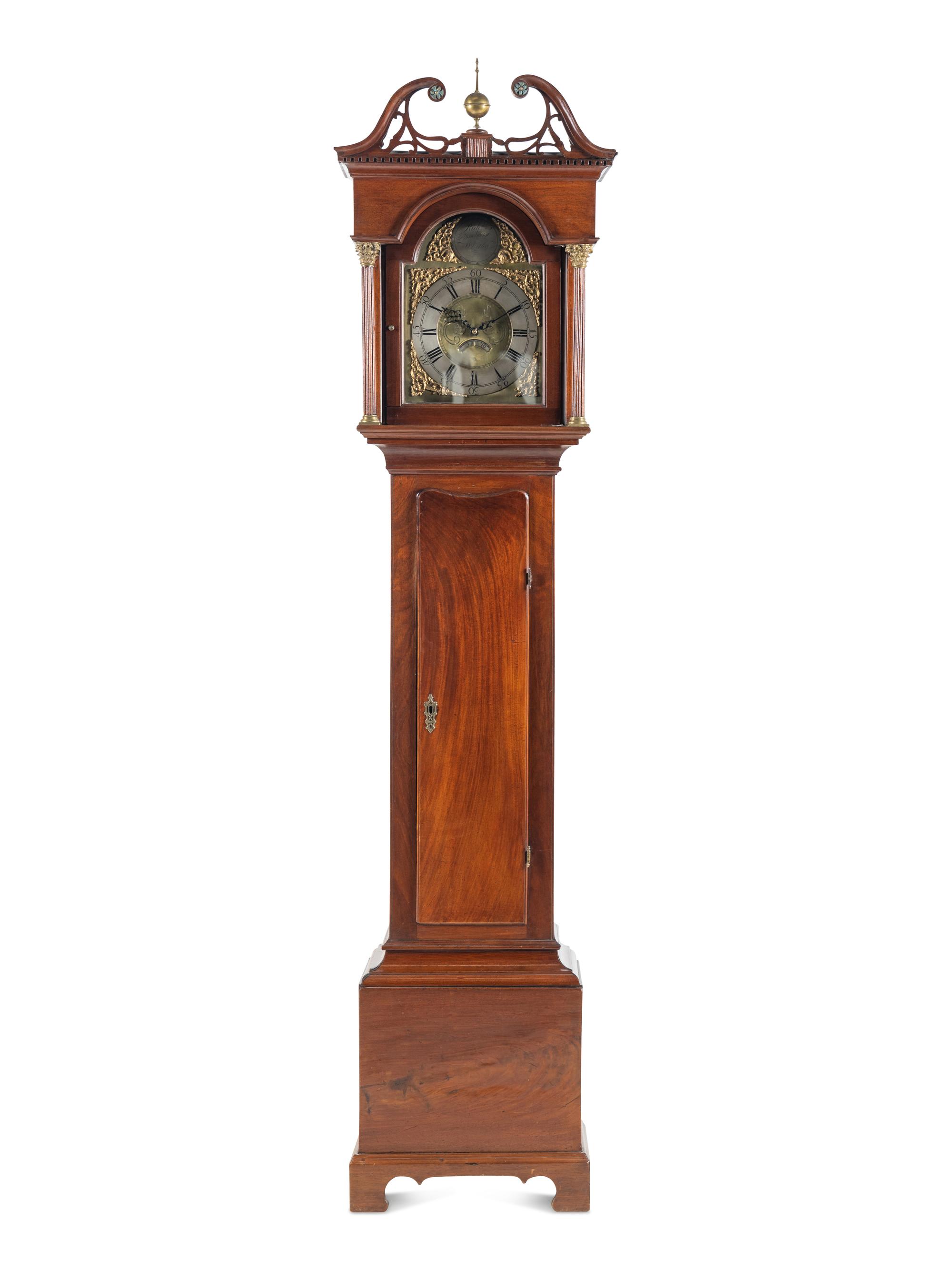 A George III Mahogany Tall Case Clock