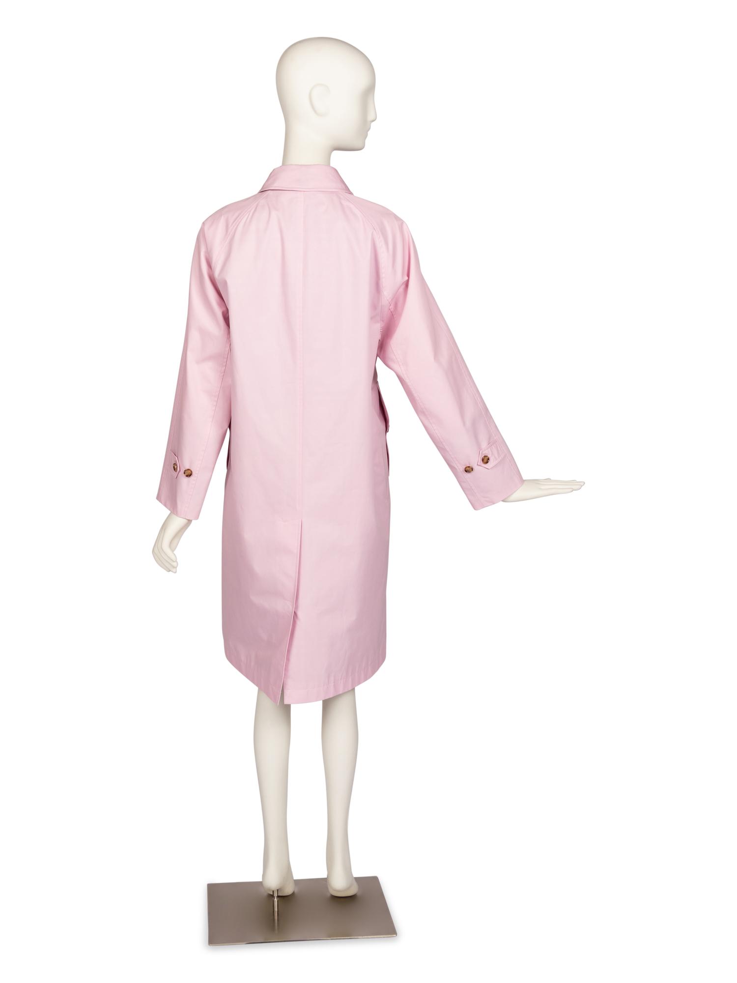 Riccardo Tisci for Burberry Pink Trench Coat, c. 2019