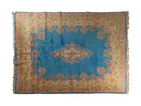 A Pastel Kirman Rug