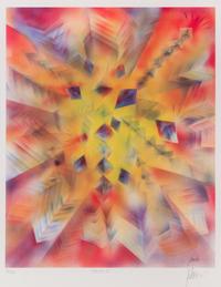 Jerry Garcia, (American, 1942-1995), Facets II, 1990