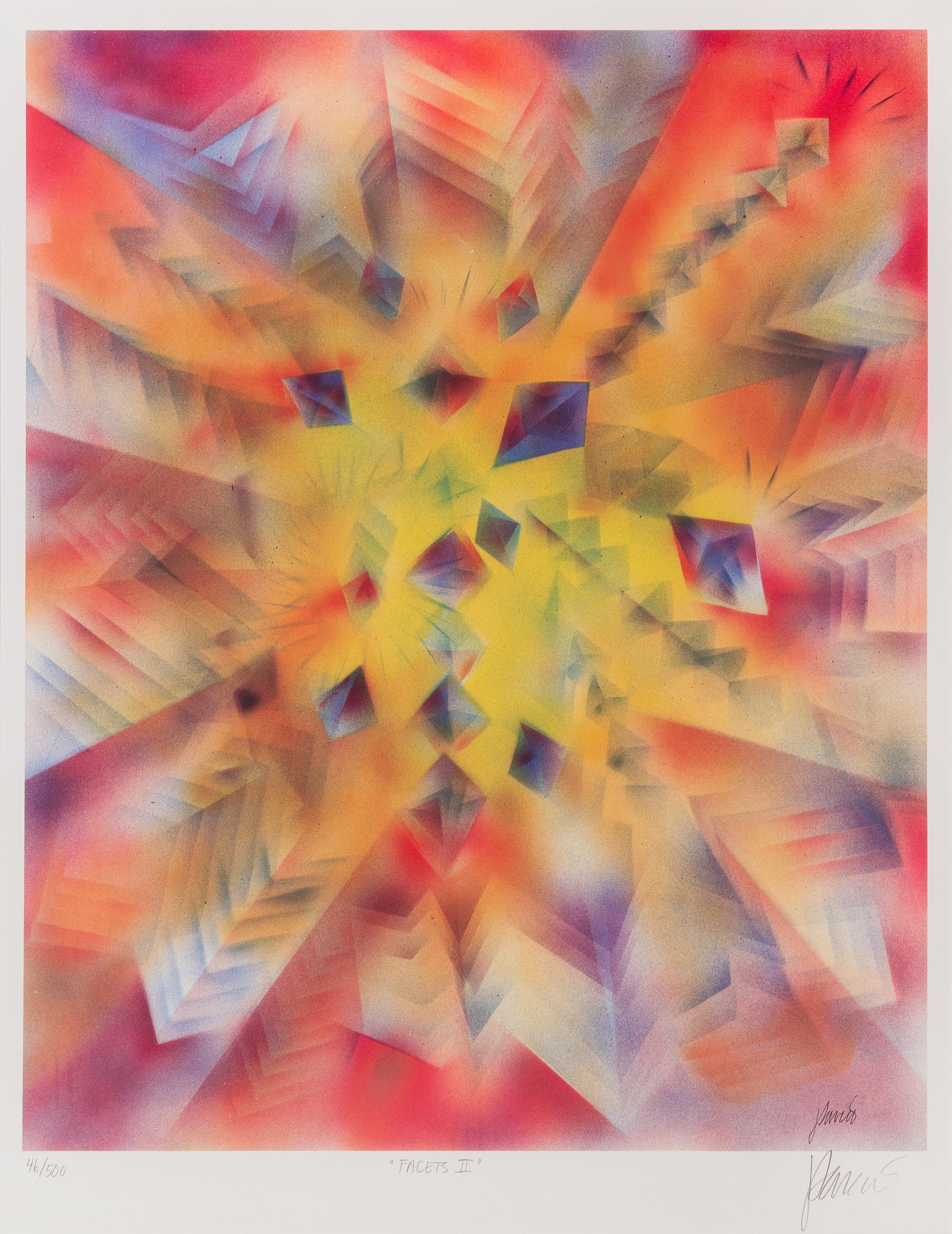 Jerry Garcia, (American, 1942-1995), Facets II, 1990
