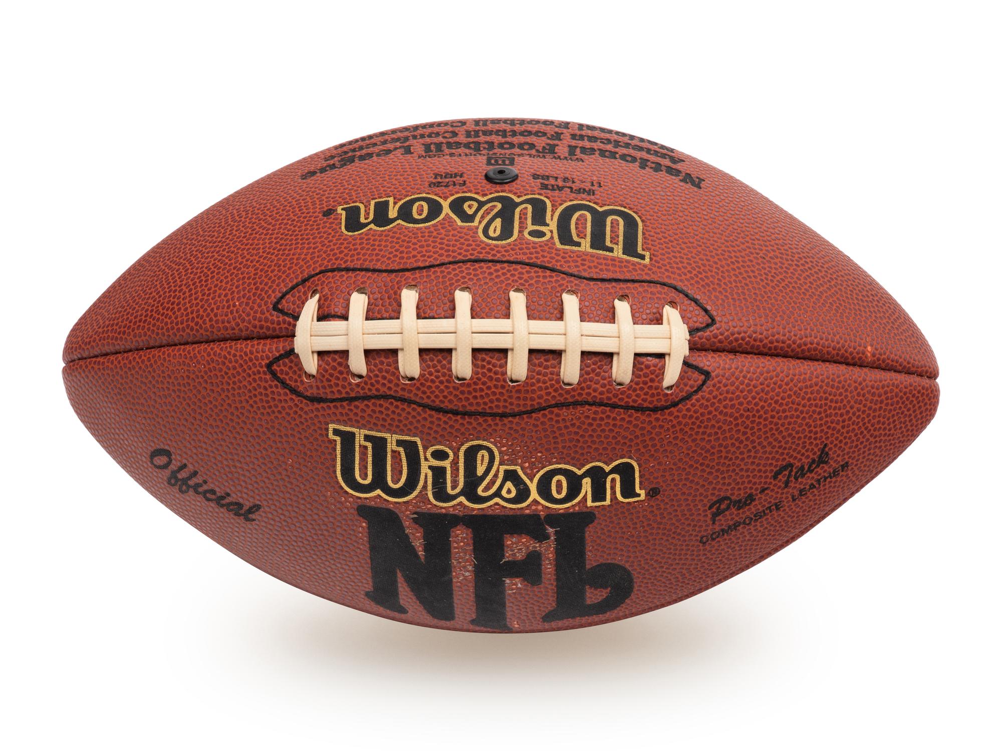 A Group of Signed Autograph Football Items Including Joe Namath