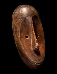 Two Bamana Wood Masks and a Janus Wood Head