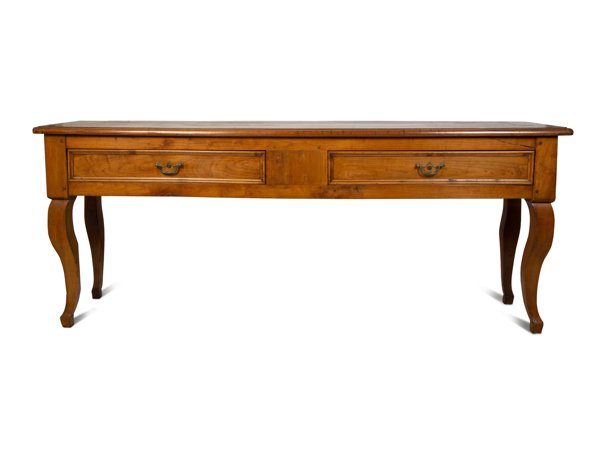 A French Provincial Fruitwood Sideboard — 19TH CENTURY