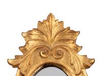 A Pair of Italian Gilt Composition Mirrors