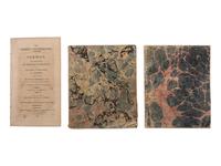 [MANUSCRIPTS]. A pair of manuscript histories of England and Ireland. [ With :] BEECHER, Lyman. The Remedy for Duelling. 1809.