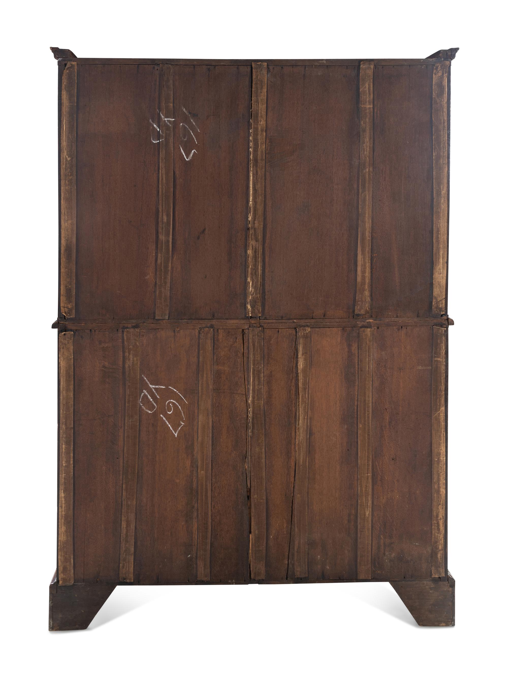 An English Walnut Bookcase