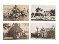 [CALIFORNIA]. A group of approx. 118 RPPCs of small towns & cities in California.