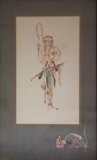 Four Prints from the Western Character's series, between 1927 and 1932