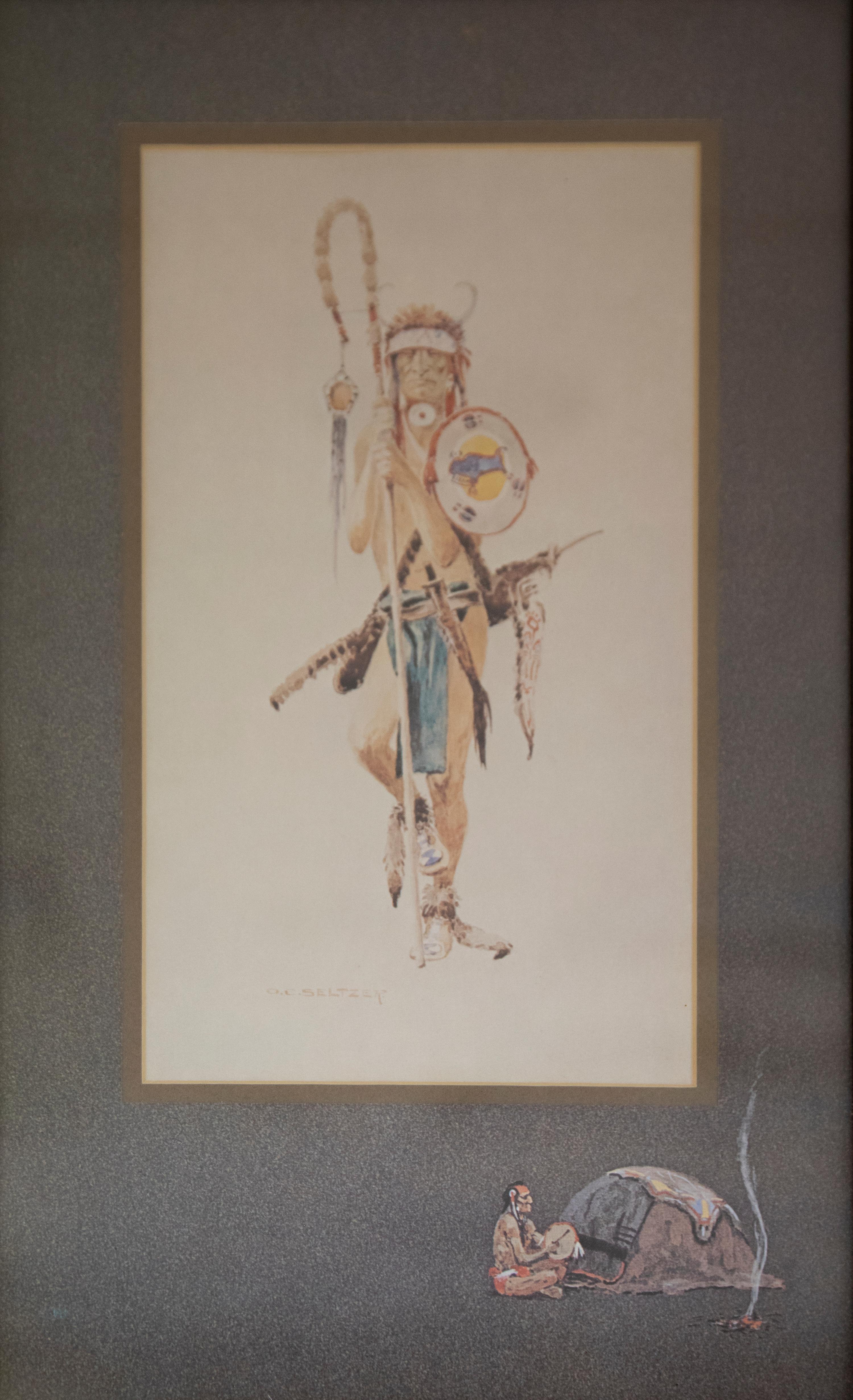 Four Prints from the Western Character's series, between 1927 and 1932