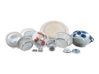 Ten Pieces of Chinese Export Porcelain, Including Fitzhugh and Canton