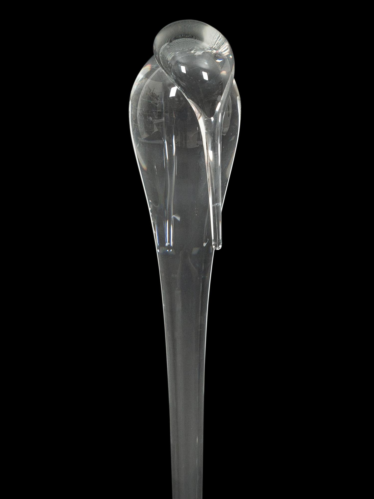 A Group of Eleven Glass Animal Figures