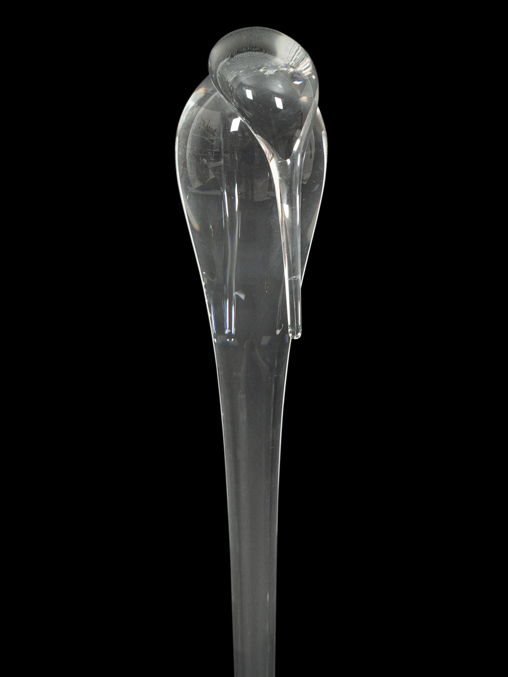 A Group of Eleven Glass Animal Figures