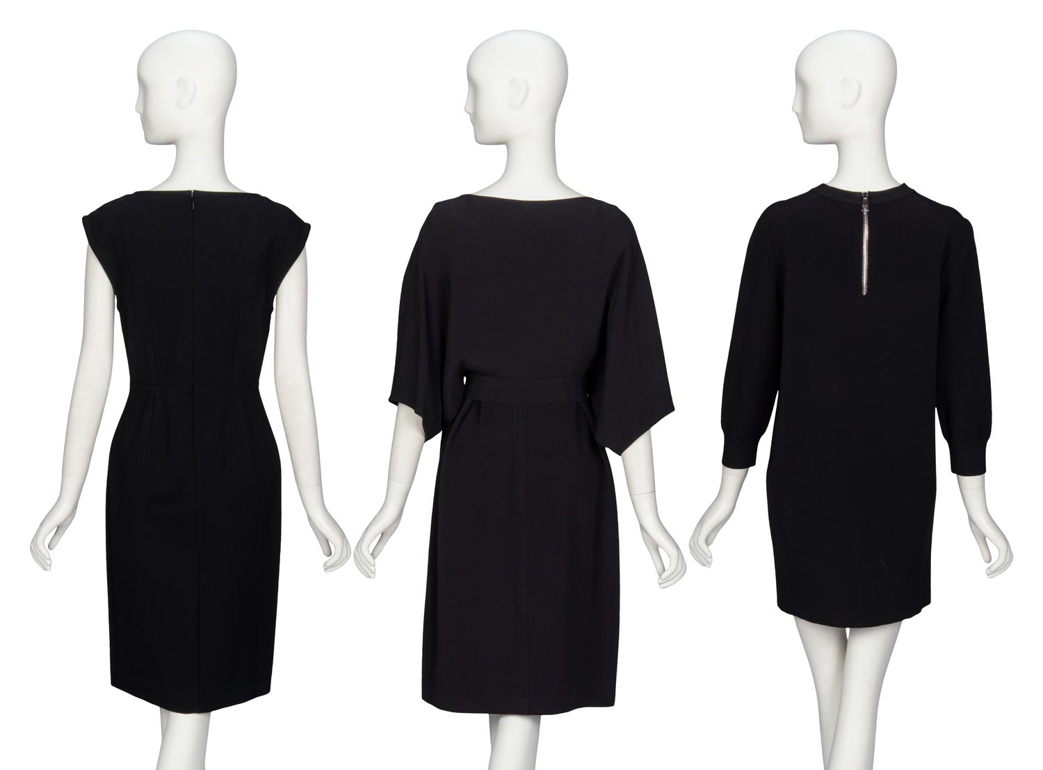 Gucci, Three Black Dresses
