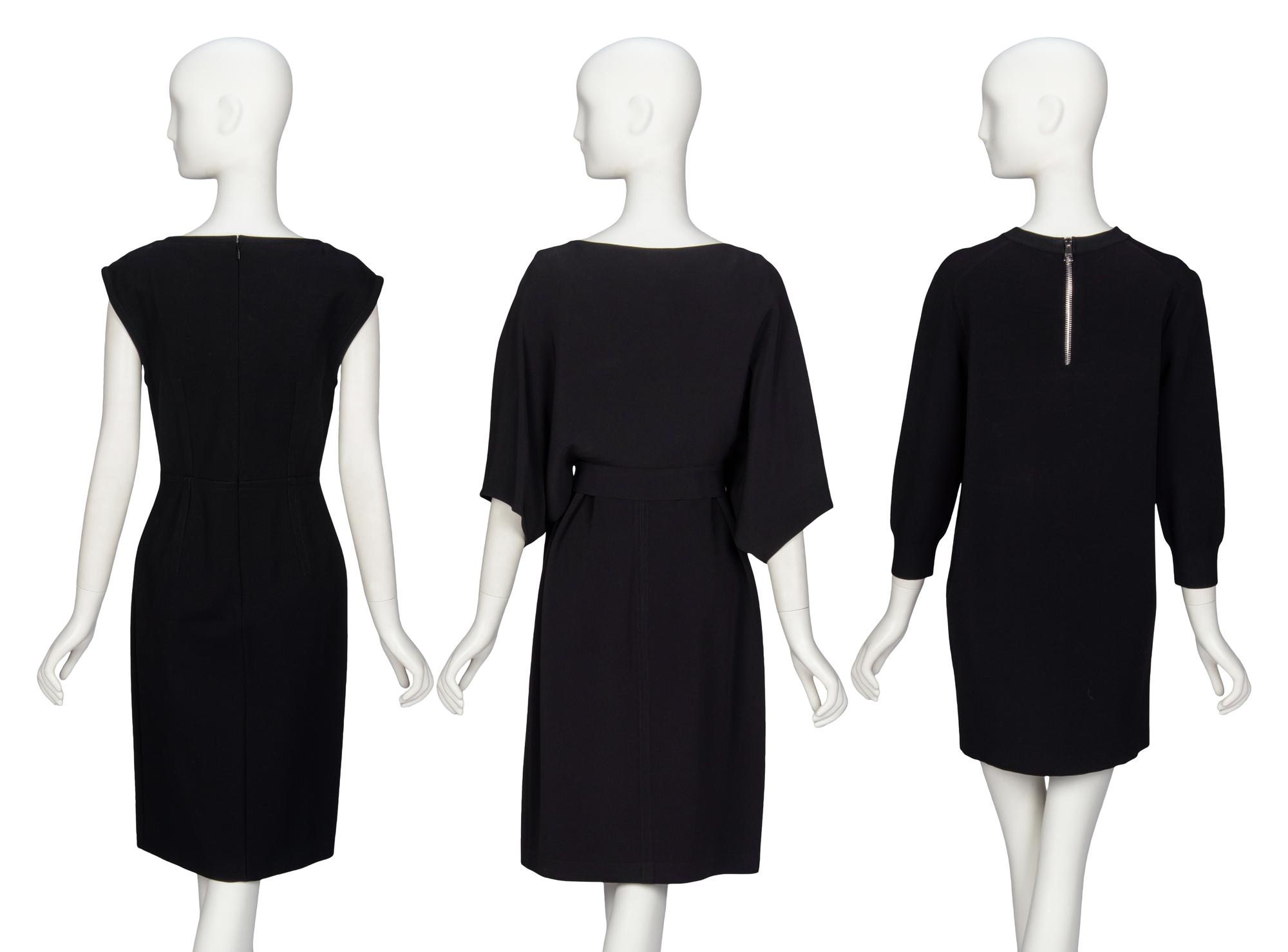 Gucci, Three Black Dresses