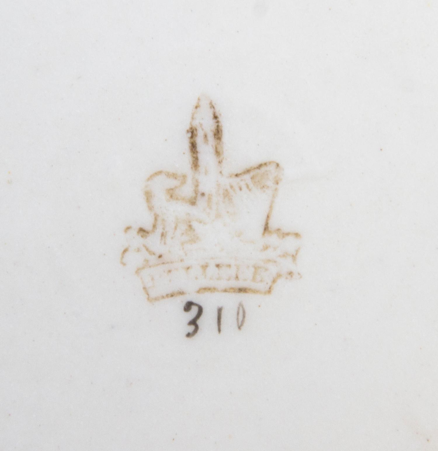 A Belleek Partial Tea Service, Width of largest 11 1/4 inches.