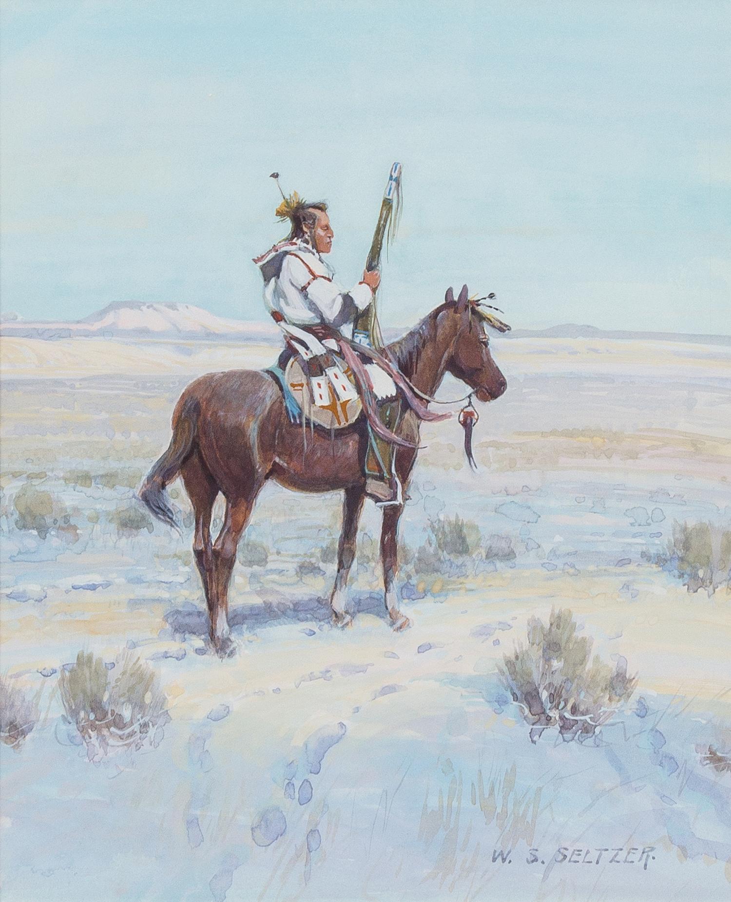 W. Steve Seltzer 11 1/4 x 9 inches — (American, b. 1955)